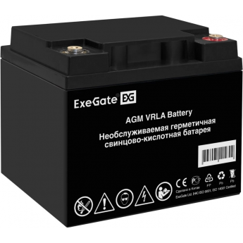 Аккумуляторная батарея EXEGATE DT 1255 болт М6 Аккумуляторная батарея EXEGATE DT 1255 болт М6