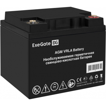 Аккумуляторная батарея EXEGATE DTM 1233L болт М6 Аккумуляторная батарея EXEGATE DTM 1233L болт М6