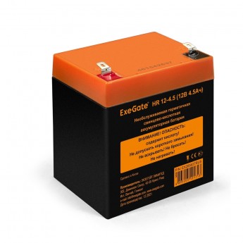 Аккумуляторная батарея EXEGATE HR 12-4.5 Аккумуляторная батарея EXEGATE HR 12-4.5
