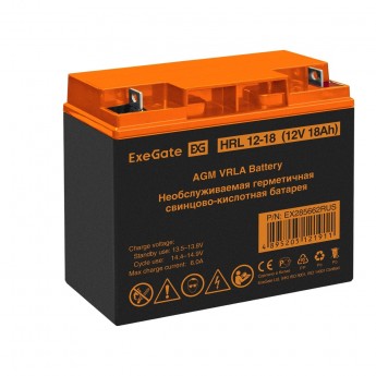 Аккумуляторная батарея EXEGATE HRL 12-18 Аккумуляторная батарея EXEGATE HRL 12-18