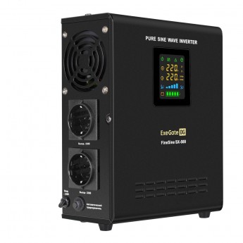 ИБП (инвертор, синус, для котла, настенный) EXEGATE FINESINE SX-500.LCD.AVR.2SH ИБП (инвертор, синус, для котла, настенный) EXEGATE FINESINE SX-500.LCD.AVR.2SH
