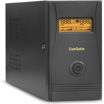 Источник бесперебойного питания EXEGATE POWER SMART ULB-600.LCD.AVR.2SH