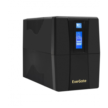 Источник бесперебойного питания EXEGATE SPECIALPRO SMART LLB-600.LCD.AVR.4C13 Источник бесперебойного питания EXEGATE SPECIALPRO SMART LLB-600.LCD.AVR.4C13