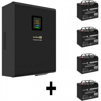 Комплект EXEGATE ИБП EX296003RUS + батарея 33Aч EX282974RUS 4шт