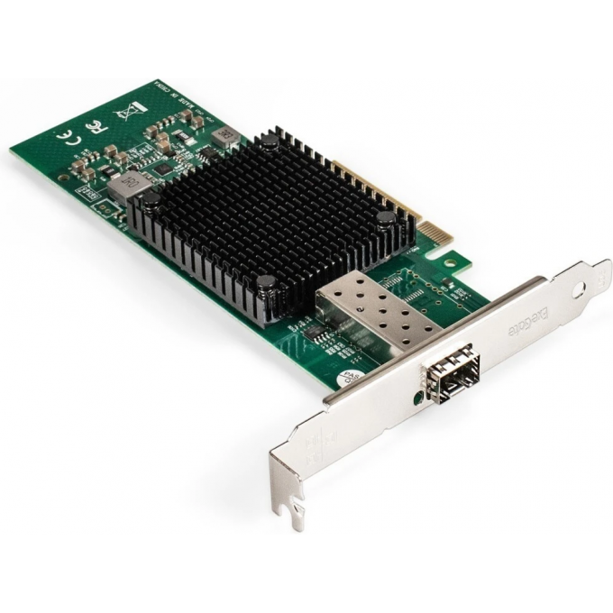 Комплект EXEGATE Сетевой адаптер SFP+ EXE-X520-DA1 + Трансивер Single-Mode до 10км EXT-10G-SM1310-LC2-10KM EX298940RUS