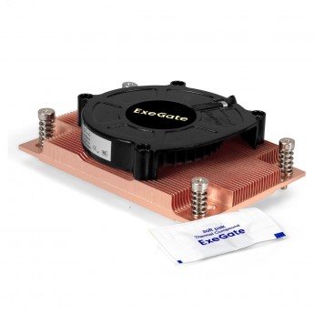 Кулер EXEGATE ESNK-P0062AP4v2.PWM.1U.SP3.Cu