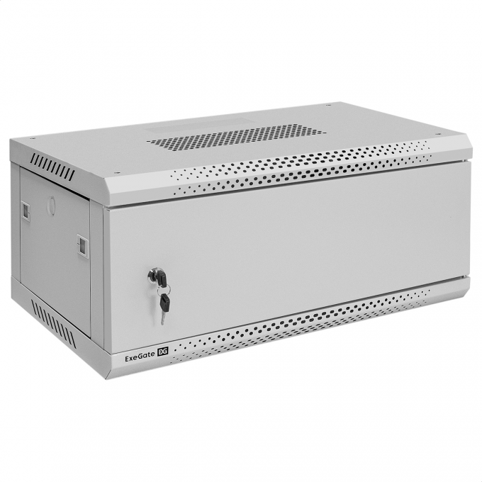 Шкаф телекоммуникационный EXEGATE EC-WM-4U.450.M.GREY EX300253RUS