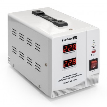 Стабилизатор напряжения EXEGATE Expert AS-1500 EX291722RUS Стабилизатор напряжения EXEGATE Expert AS-1500 EX291722RUS