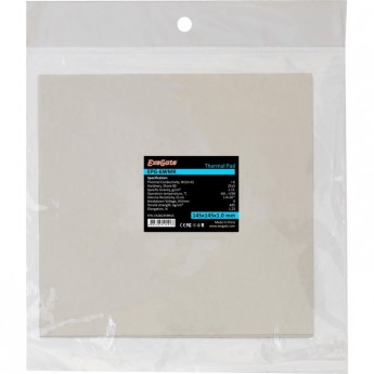 Термопрокладка EXEGATE EPG-6WMK 145X145X1.0 Термопрокладка EXEGATE EPG-6WMK 145X145X1.0