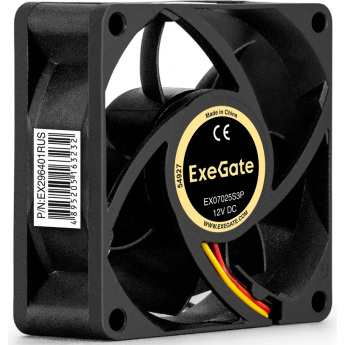 Вентилятор 12В DC EXEGATE EX07025S3P Вентилятор 12В DC EXEGATE EX07025S3P