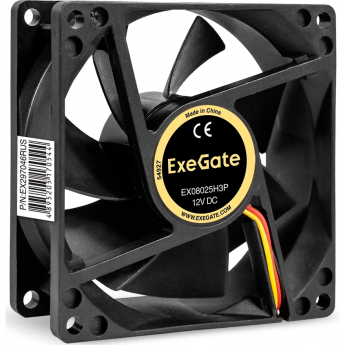 Вентилятор 12В DC EXEGATE EX08025H3P