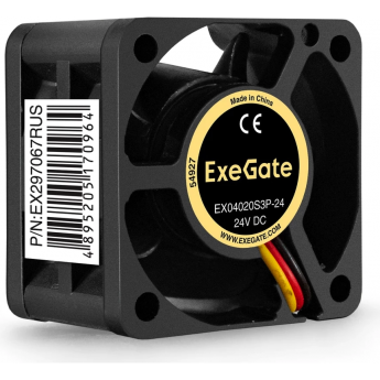 Вентилятор 24В DC EXEGATE EX04020S3P-24 Вентилятор 24В DC EXEGATE EX04020S3P-24